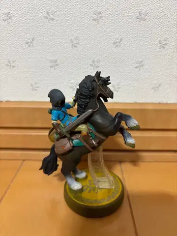 젤다의 전설 링크 피규어 말 기승 브레스 오브 더 와일드 amiibo