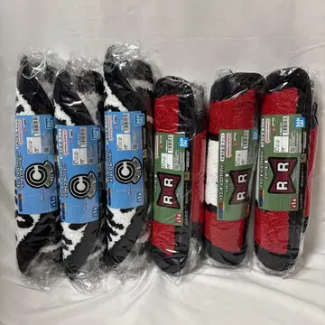 드래곤볼 로고 러그 매트 레드 리본 군 캡슐 코퍼레이션 각 3개