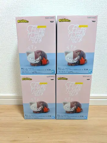 나의 히어로 아카데미아 Fluffy Puffy 숏캣 피규어