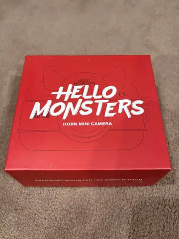 [ 새상품 ] BABYMONSTER 베이비몬스터 카메라