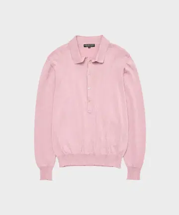 soshiotsuki DRAPED PLACKET POLO SHIRT