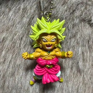 드래곤볼 초사이어인 브로리 피규어 체인 달린 UDM 키링