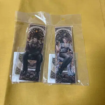 바이오하자드 30주년 아크릴 스탠드 컬렉션 크리스 질 두 개