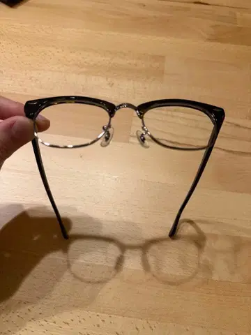 RB 5154 블랙 프레임 안경 49-21-140