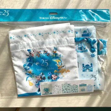 도쿄디즈니씨 25주년 스파클링 쥬빌리 복조리 세트