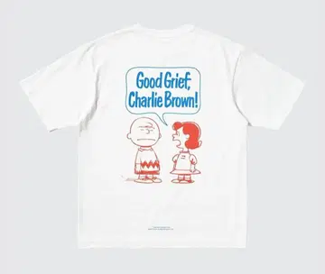 UNIQLO PEANUTS 찰리 브라운 T셔츠 L