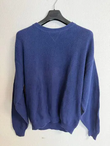 90s Eddie Bauer USA제 리브 편직 코튼 니트