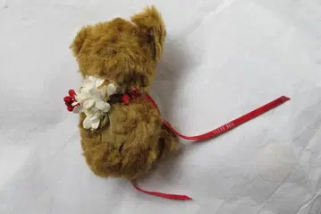 PINK HOUSE 테디베어 봉제 인형 코사지 브로치