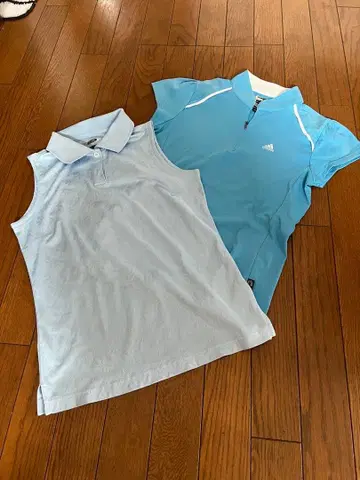 아디다스 피케 셔츠 2장 세트 S