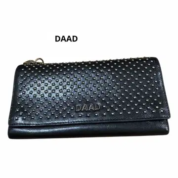 DAAD 장지갑 가죽 블랙