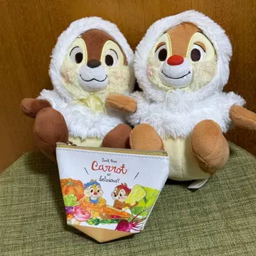 칩과 데일 봉제 인형 파우치