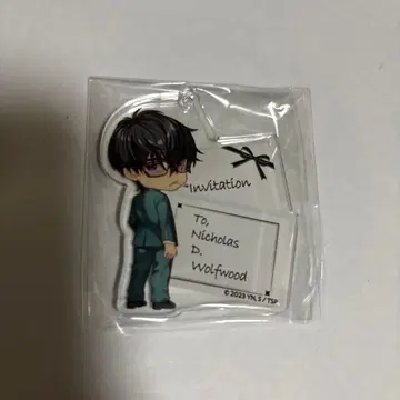 TRIGUN 트라이건 카라테츠 아크릴 키링 니콜라스 울프