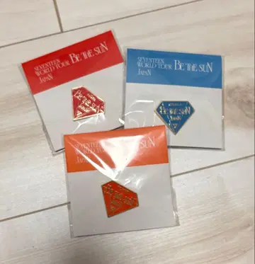 seventeen 비 더 선 핀 배지