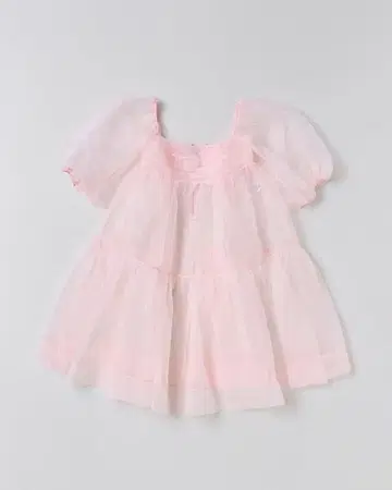 POPPY 아사기니뇨 ORGANDY FLARE MINI DRESS