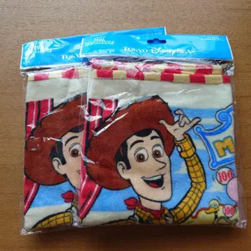 도쿄디즈니씨 토이스토리 매니아 워시 타월 2장 세트