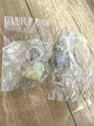 폼폼푸딩 메지루시 액세서리 가챠 2종