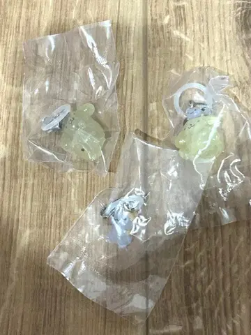 폼폼푸딩 메지루시 액세서리 가챠 3종