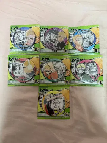 츠키시마 케이 collection 캔뱃지 HEROES 7점