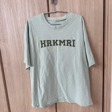 하루카미라이 HRKMRI 티셔츠 밴드티(M)