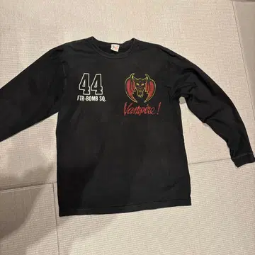 버즈릭슨 블랙 롱 슬리브 티셔츠 L