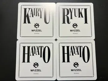 MAZZLE 타워 레코드 콜라보 카페 혜택 코스터