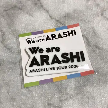 아라시 2026 마그넷 로고 굿즈