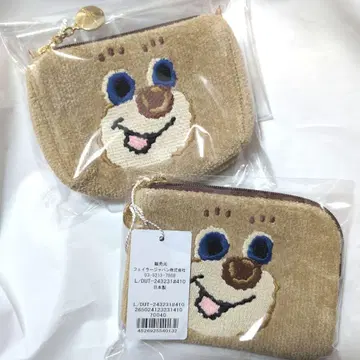 페이러 러브러리바이페이러 도업 테디 바닥 있음 파우치 L자 파우치