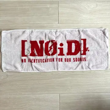 NOiD 페이스 타월 빨간색