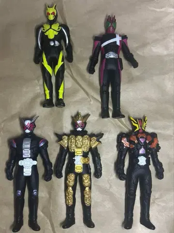 소프트 비닐 히어로 가면라이더 가면라이더 지오 & 제로원 세트