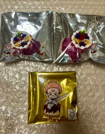 주술회전 스이파라 아크릴 스탠드 케이크 키링 스쿠나