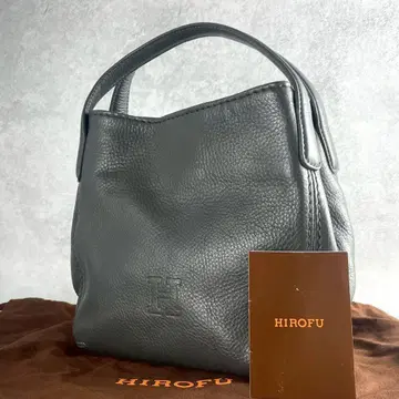 HIROFU 히로후 치치오네 가죽 토트백 다크 그레이