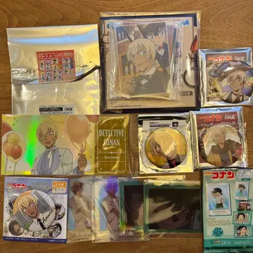 명탐정 코난 아무로 토오루 캔뱃지 파샤코레 세가 럭키 쿠지 세트 판매