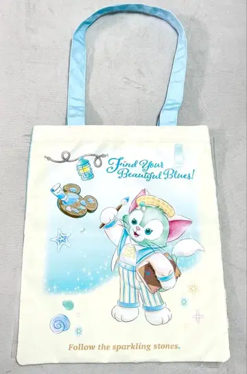 도쿄디즈니씨 25주년 젤라토니 토트백 더피 프렌즈 새상품