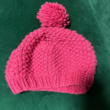 폼폼 비니 usa 손뜨개질