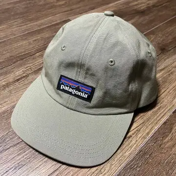 파타고니아 P-6 라벨 트레디셔널 캡 카키