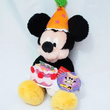 미키 미키마우스 플러피 플러피 생일 벌스데이 봉제 인형
