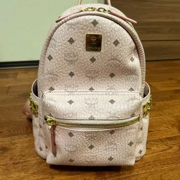 MCM 백팩 핑크