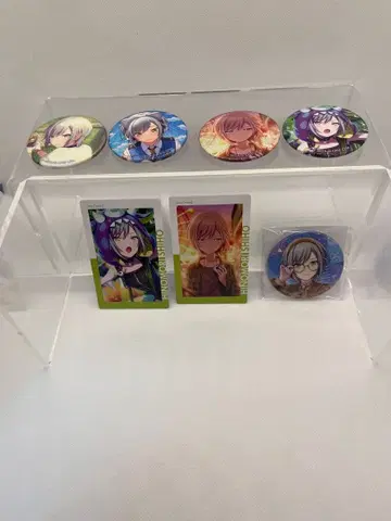 프로세카 히노모리 시호 굿즈 묶음 판매 캔뱃지 카드 Leo/need