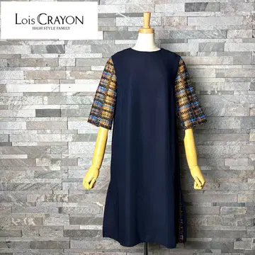 Lois CRAYON 로이스크레용 시어 레이스 슬리브 원피스 M