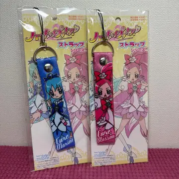 하트캐치 프리큐어 큐어마린 큐어블라썸 스트랩 세트