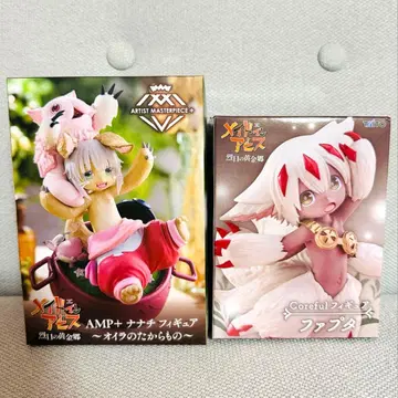 메이드 인 어비스 열일의 황금향 나나치 파프타 피규어 [ 2체 ]