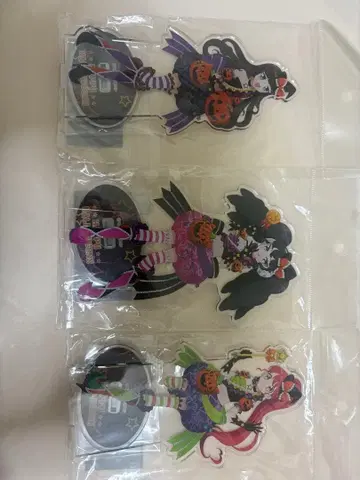 프리파라 가르마게돈 할로윈 아크릴 스탠드 3체 세트