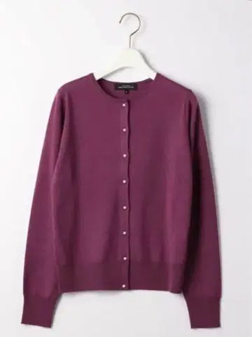 green label relaxing [새상품] 가디건 퍼플 38
