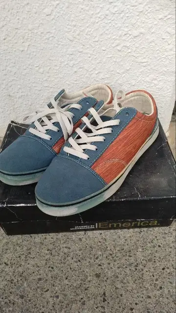 Emerica Ed Templeton 스니커즈 파랑/오렌지