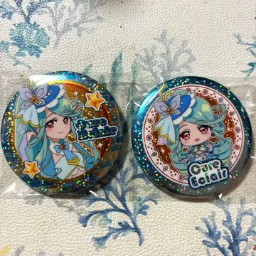 명탐정 프리큐어 BIG 홀로그램 캔뱃지