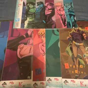 죠죠 제일복권 K상 클리어 포스터 세미 컴프