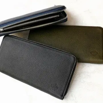 Orobianco 오로비안코 라운드 지퍼 장지갑 동전 지갑 포함