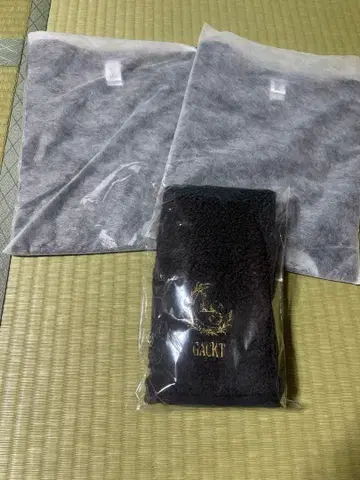 GACKT LAST SONGS 2026 다이아몬드석 특전 T셔츠 타월