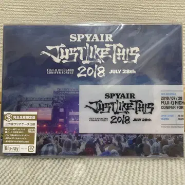 SPYAIR JUST LIKE THIS 2018 Blu-ray 덤 포함