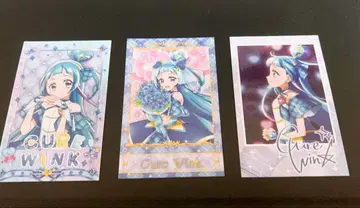 키미프리 감사제 큐어 잉크 랜덤 사진풍 카드 너와 아이돌 프리큐어